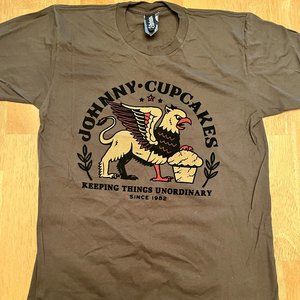 Johnny Cupcakes JC Unordinary Creatures Tee Shirt - Medium Army Green